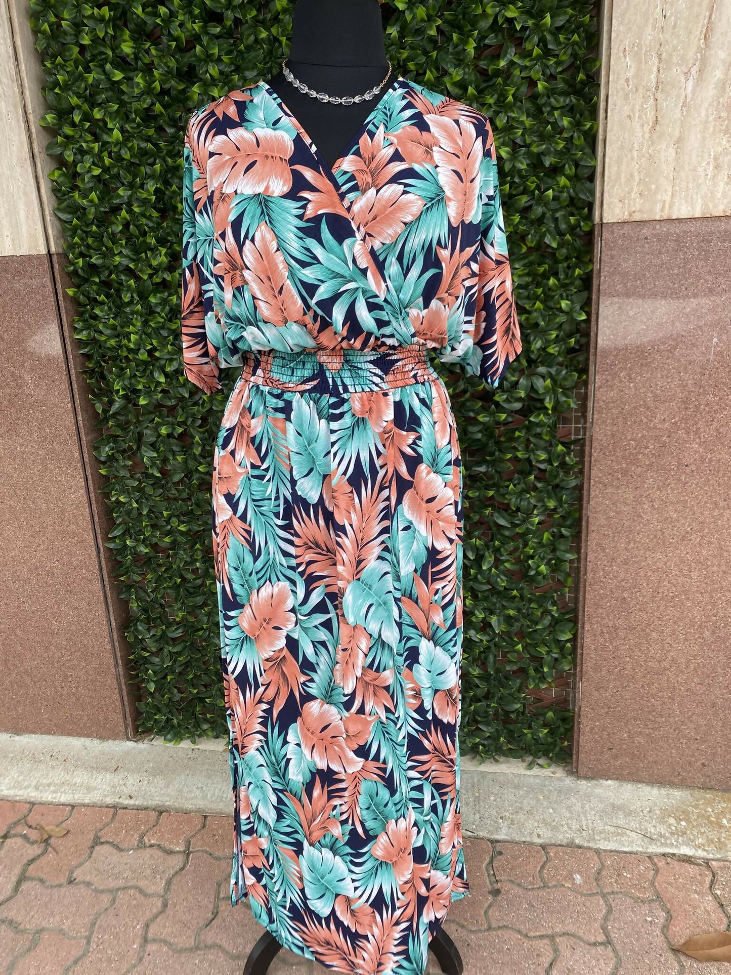 Eliza Teal Dress