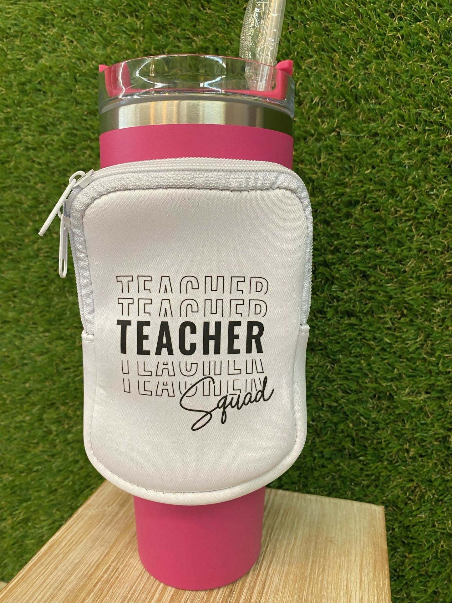 Teacher Squad Tumbler Pouch Wallet