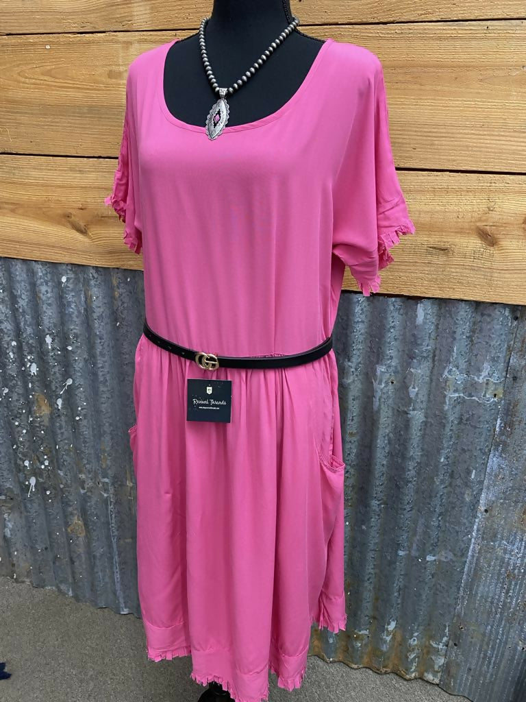Buffalo Jill Distressed Hem Dress