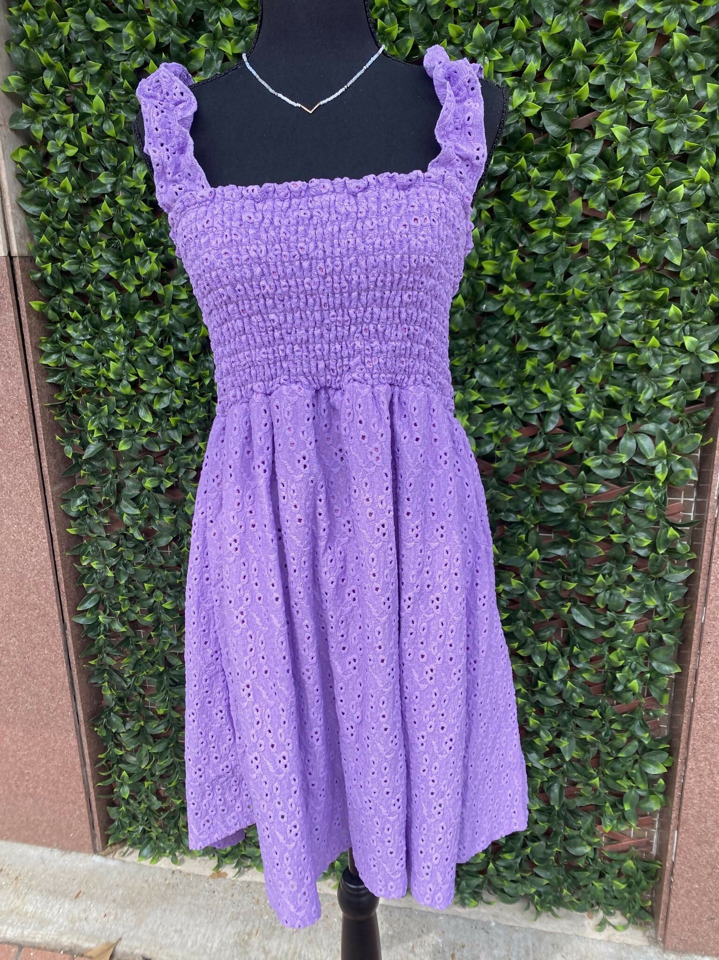 Lillian lavender dress