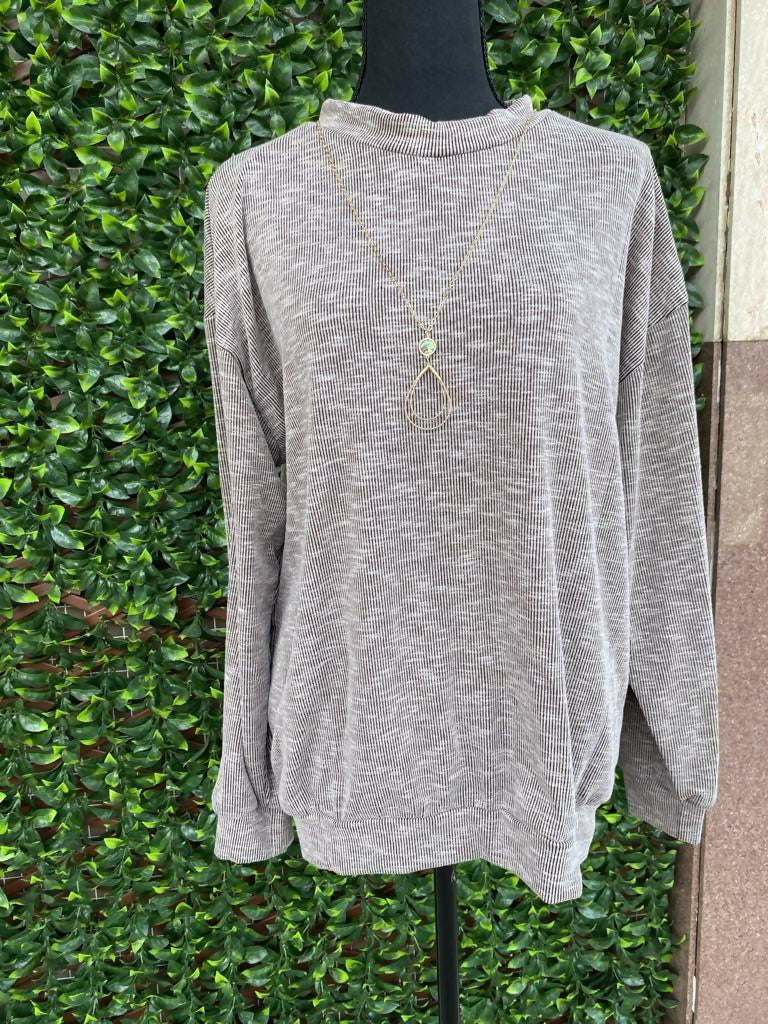 Jazlyn Chocolate Sweater