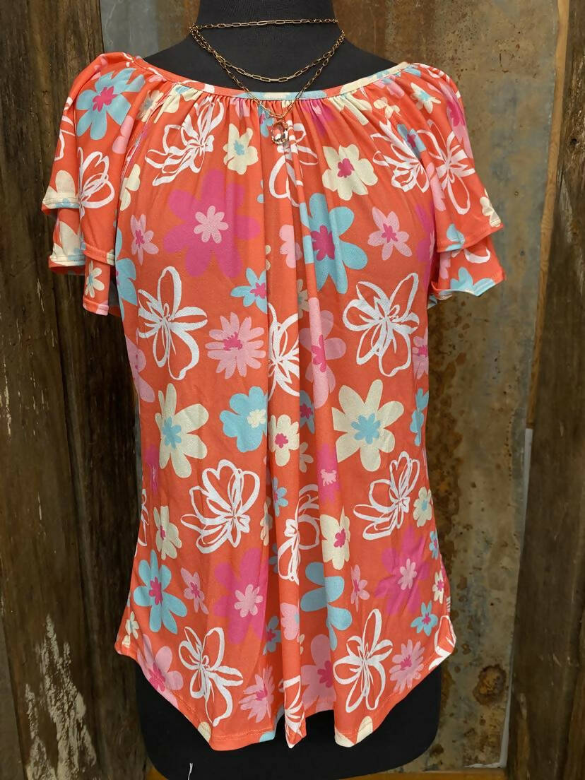 Maeve Floral Top