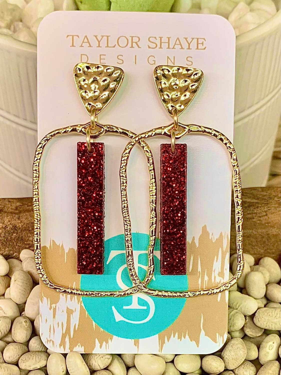 TSD Red Glitter ER