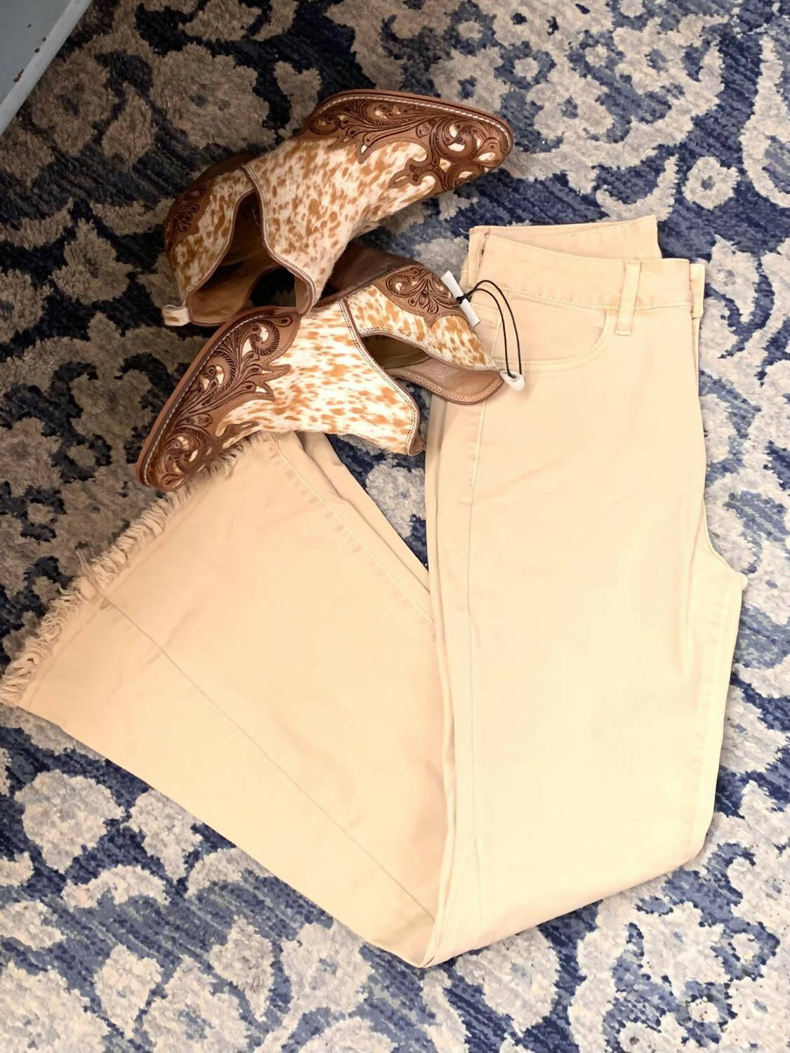 Branson Khaki Flares