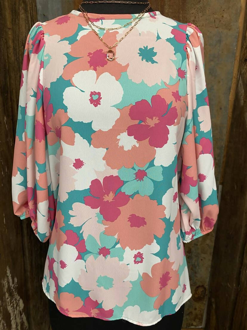Zoey Floral Top