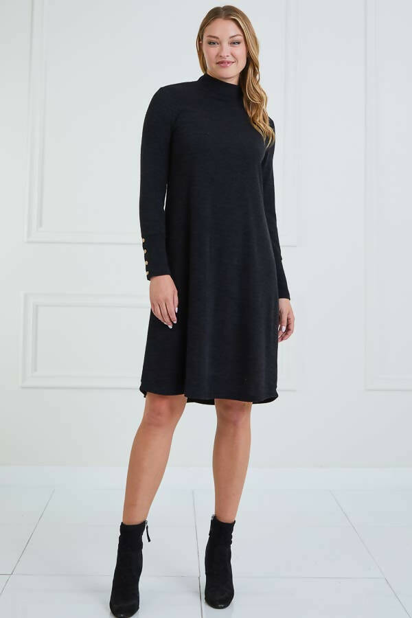 Isla Black Dress