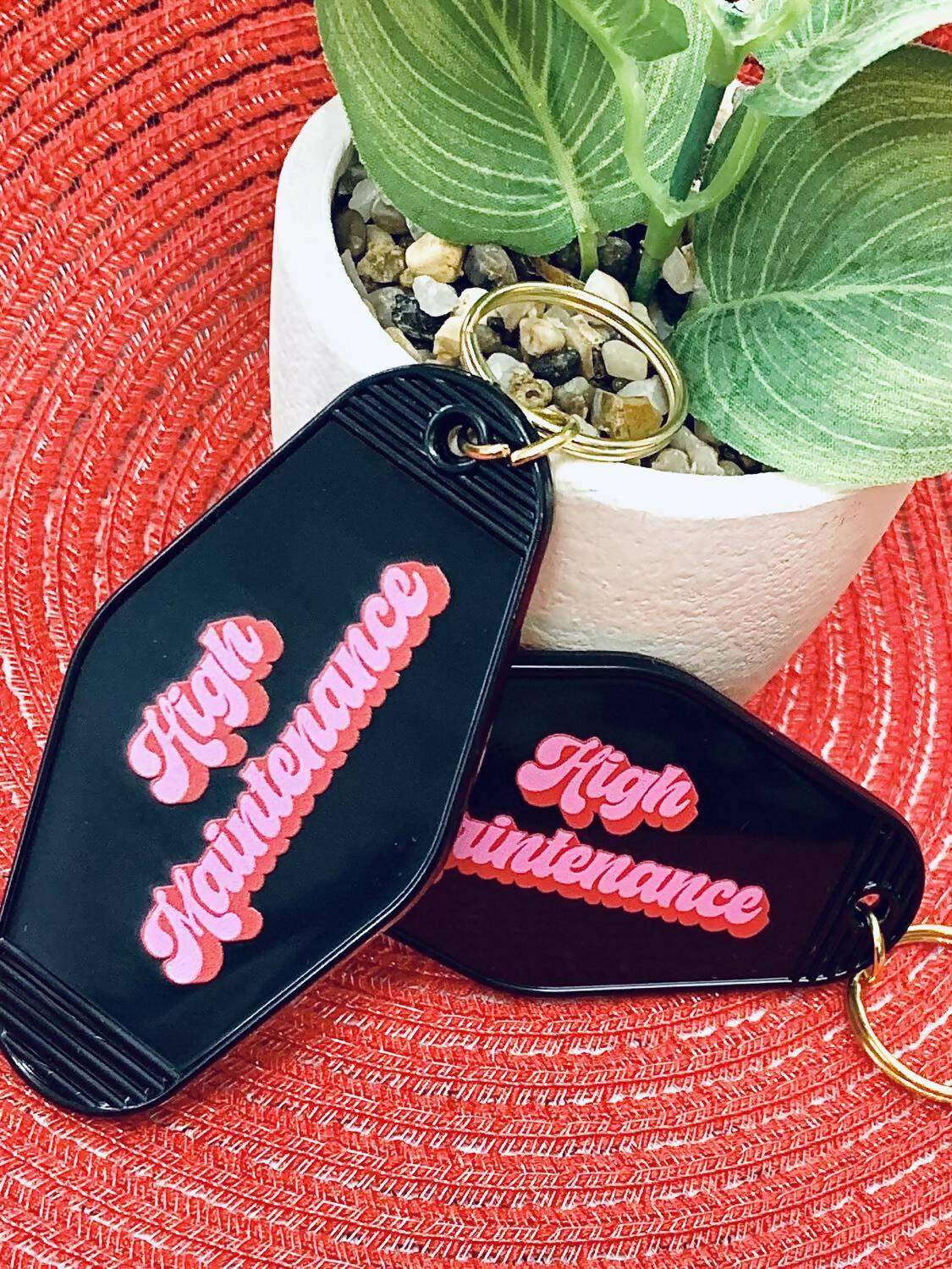 Triple E Motel Keychains