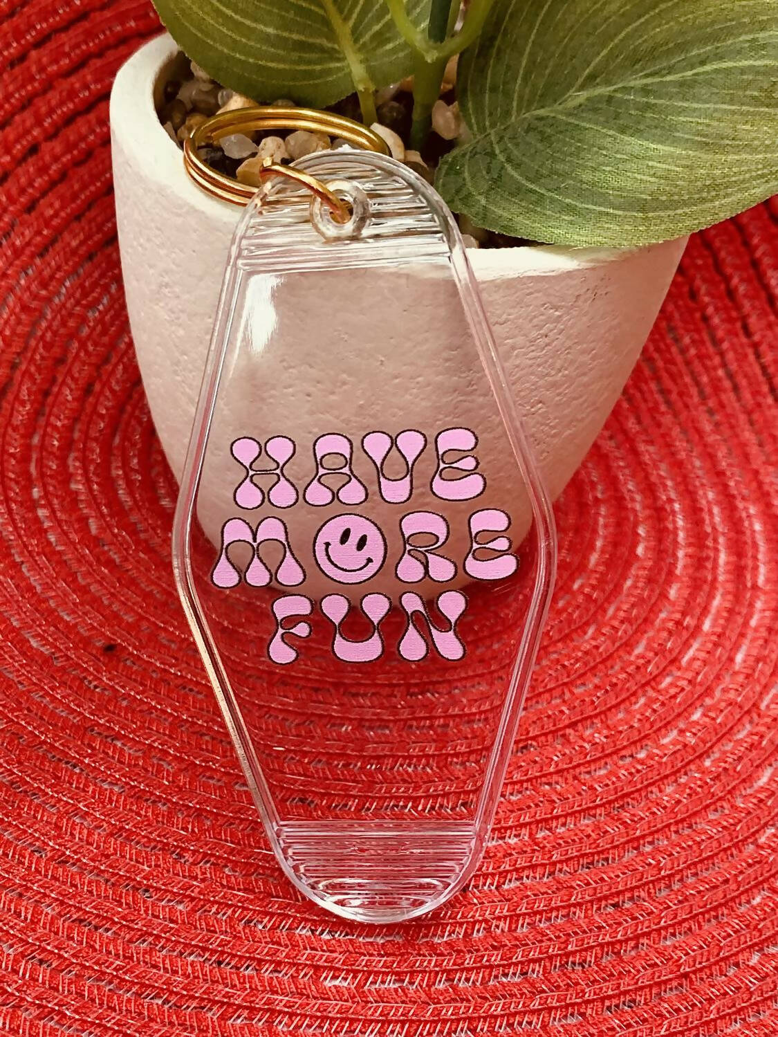 Triple E Motel Keychains