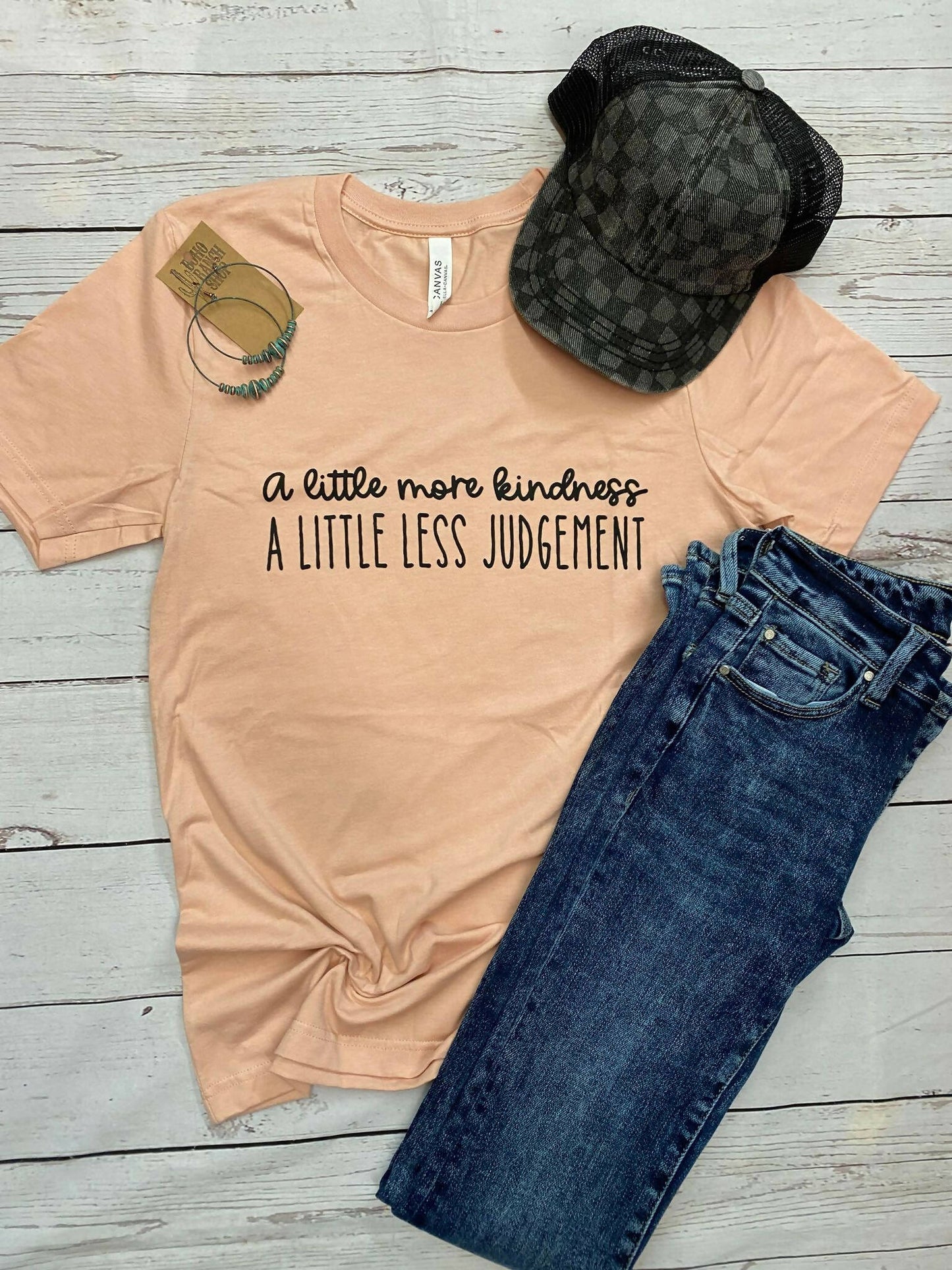 Less judgement tee