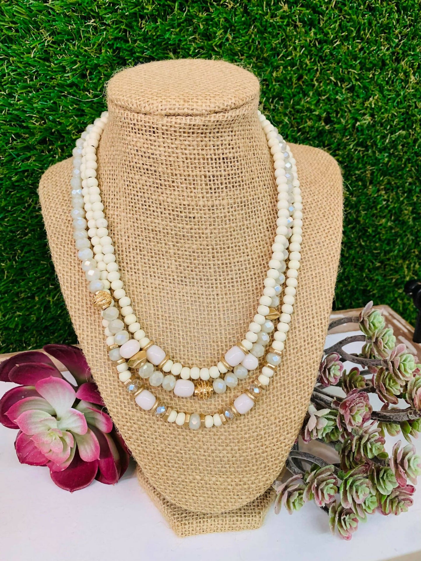 Ryan Wooden Beaded NK