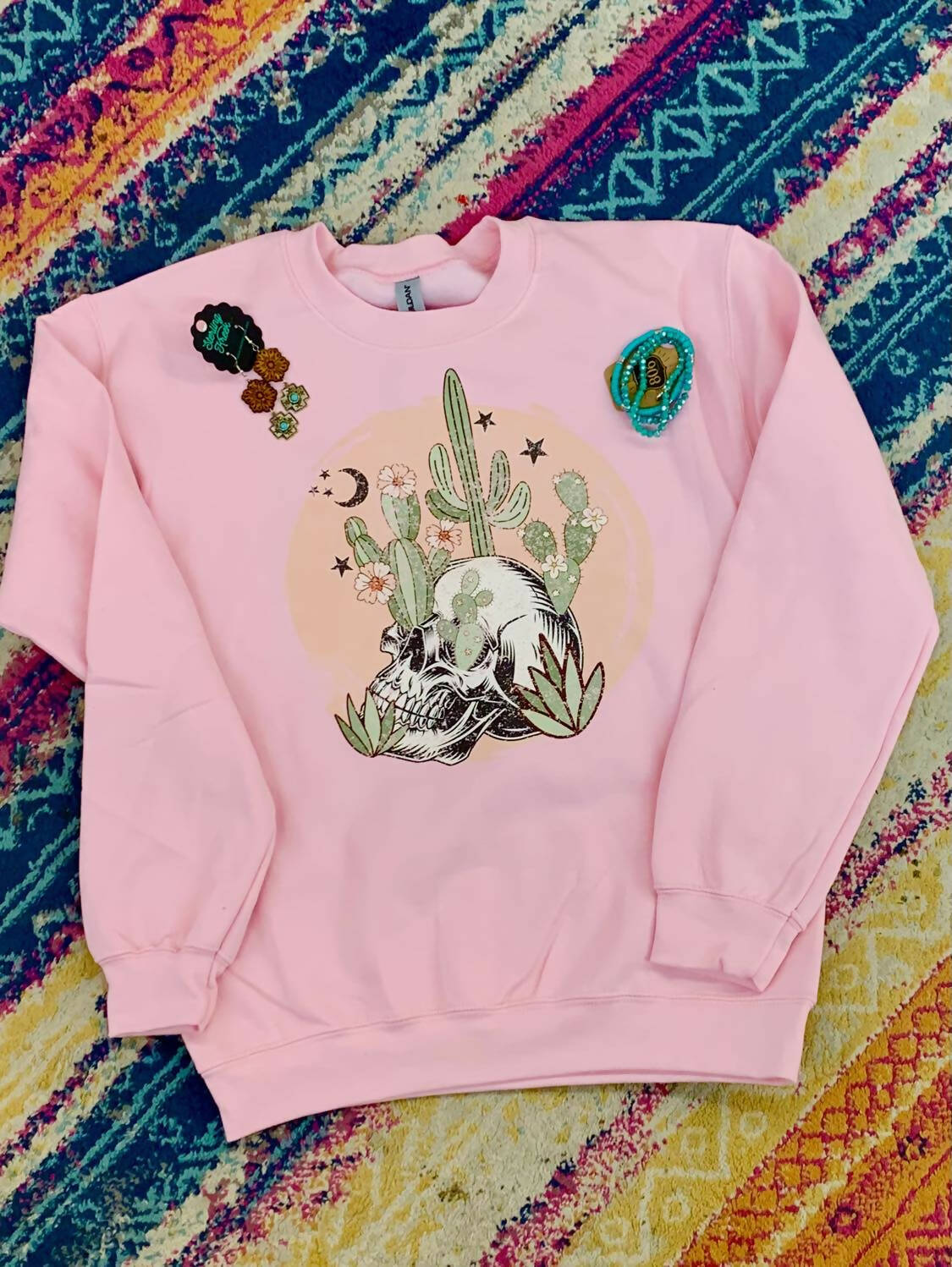 Cactus Skull Sweatshirt