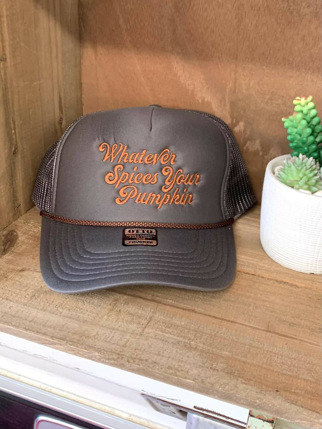 Whatever Spices Your Pumpkin Cap