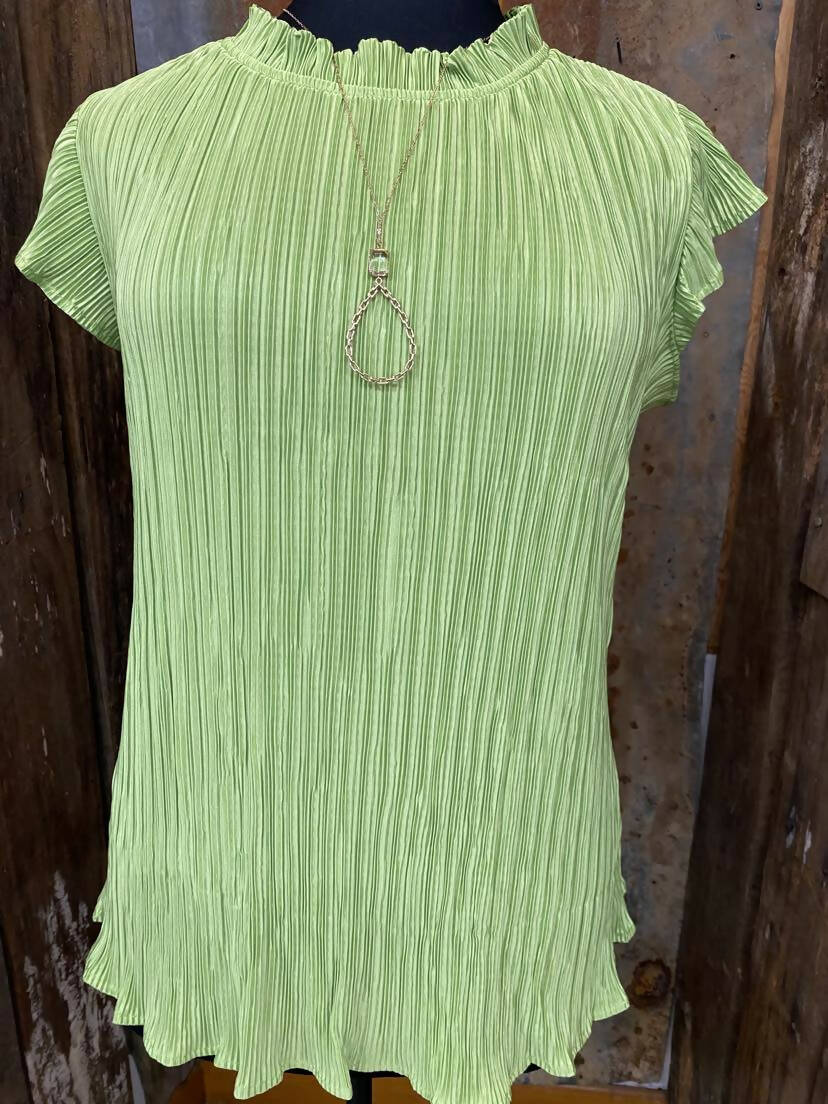 Rylee Pleated Top Plus