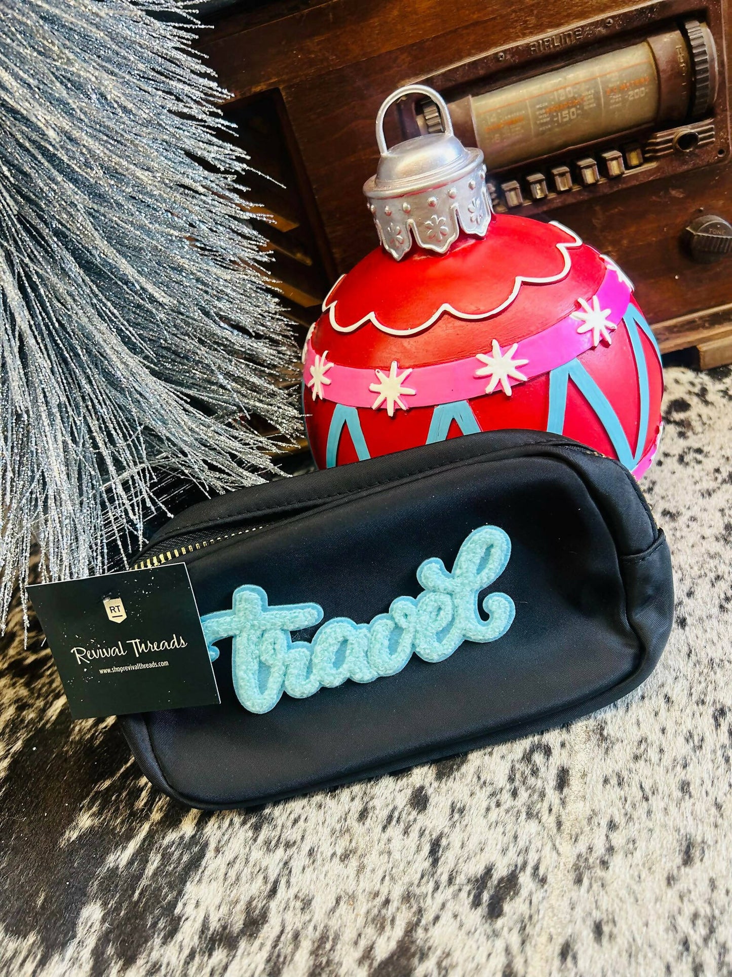 Chenille Makeup Bag-Travel