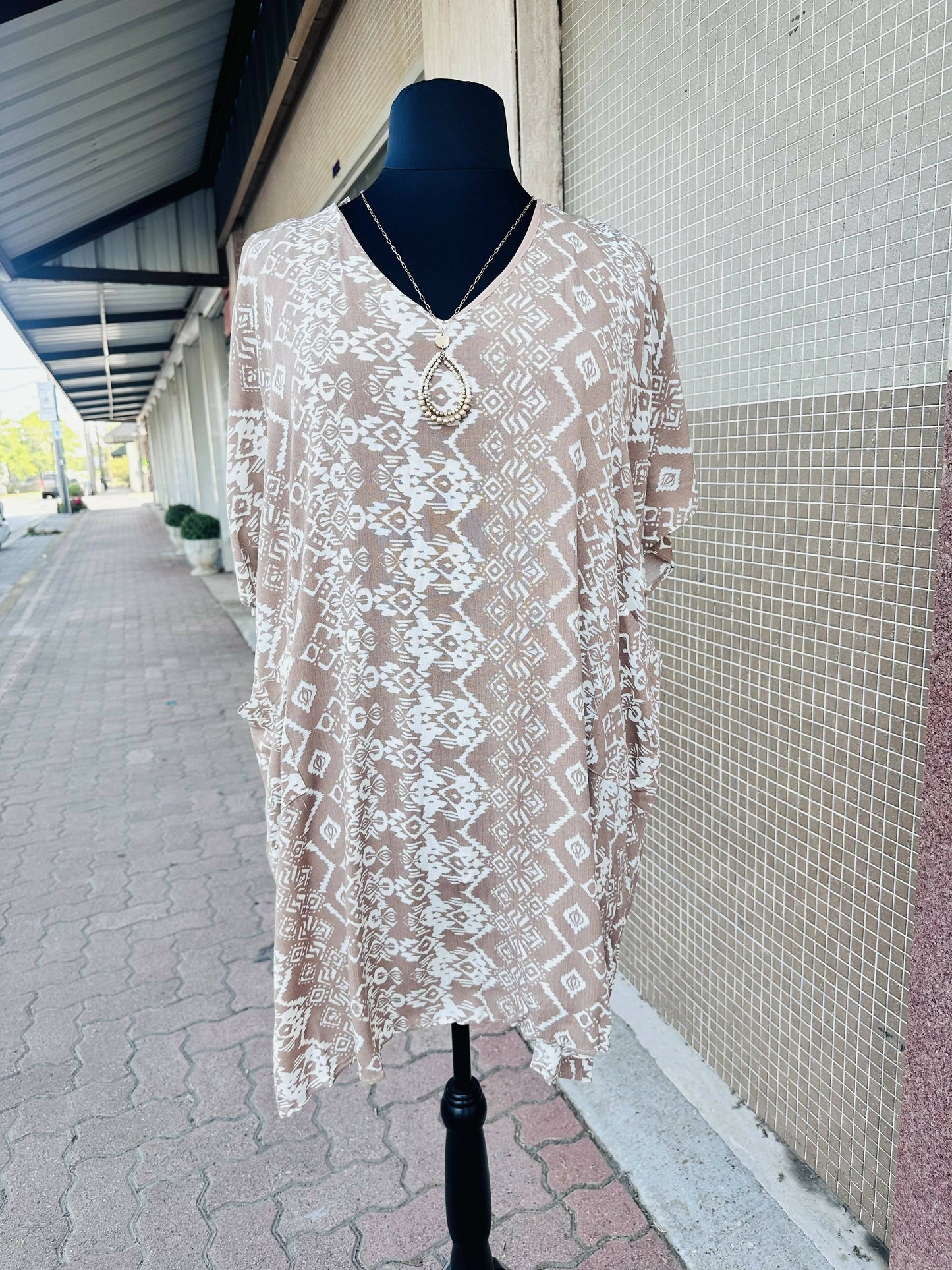 Charla Mocha Dress Plus