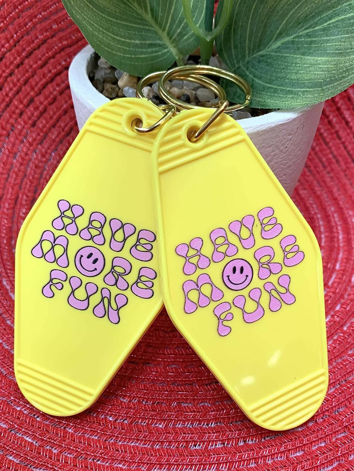 Triple E Motel Keychains