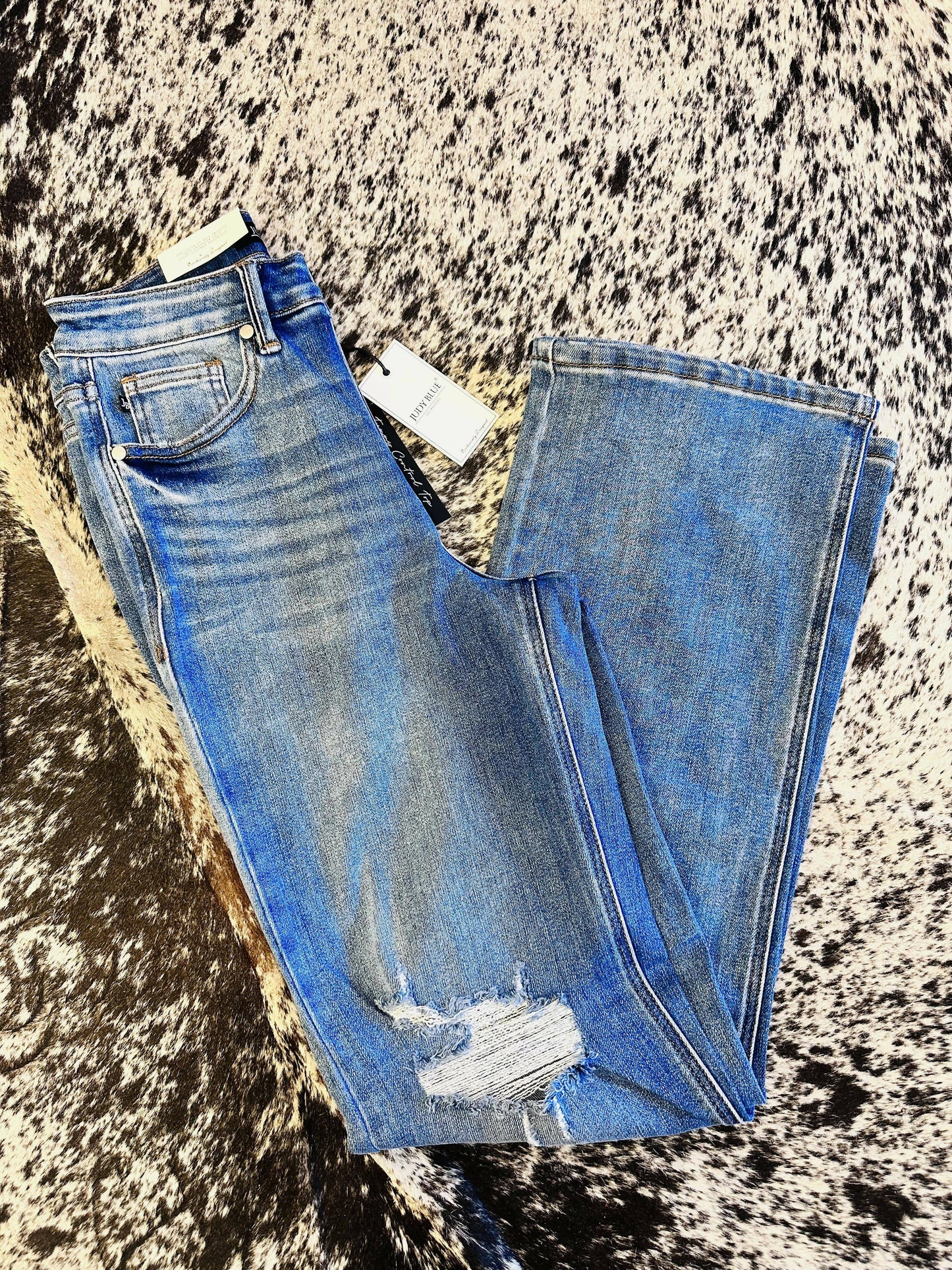 Tummy control 90's straight leg JB jeans PLUS