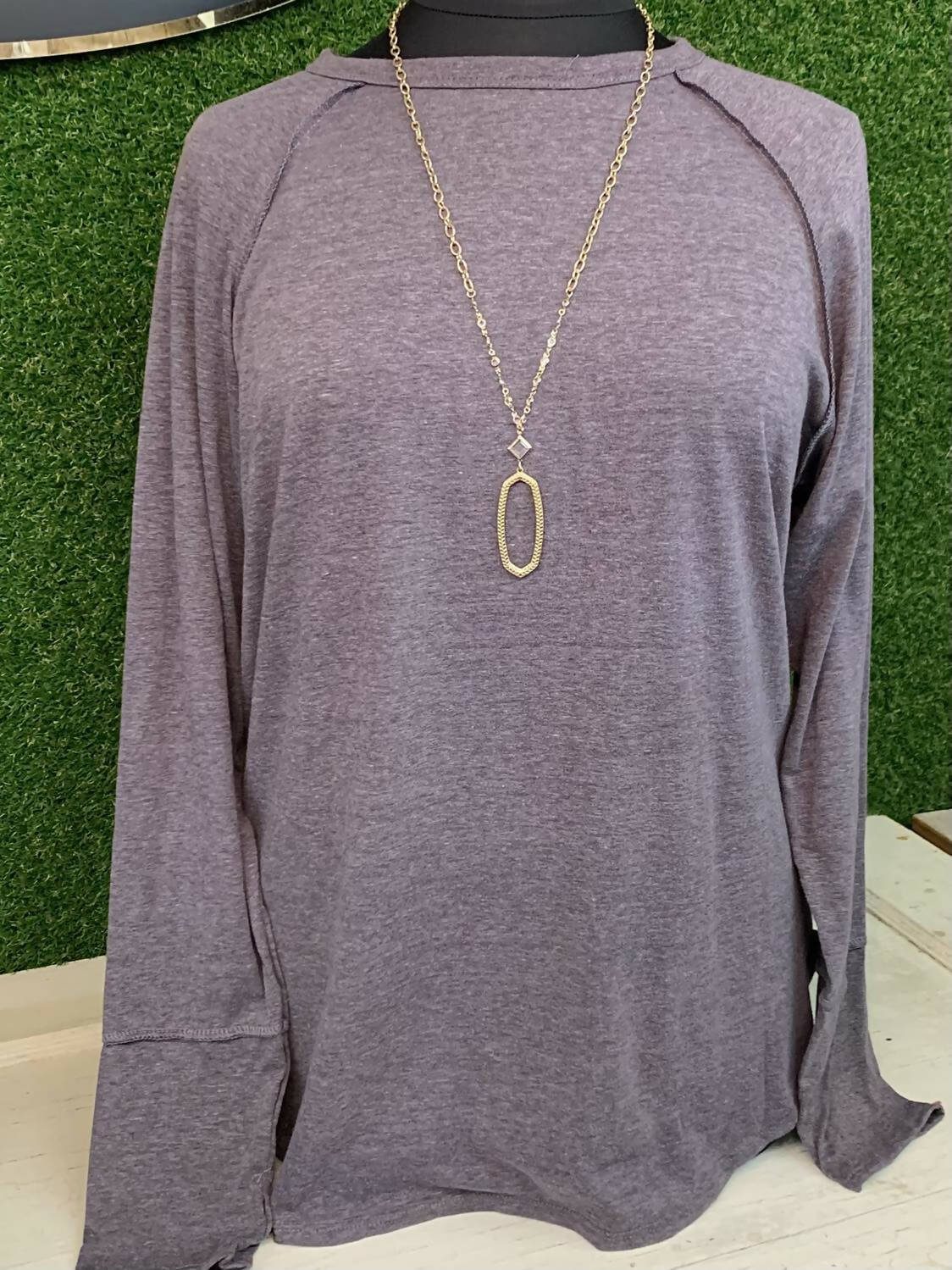 Luella Charcoal Top Plus