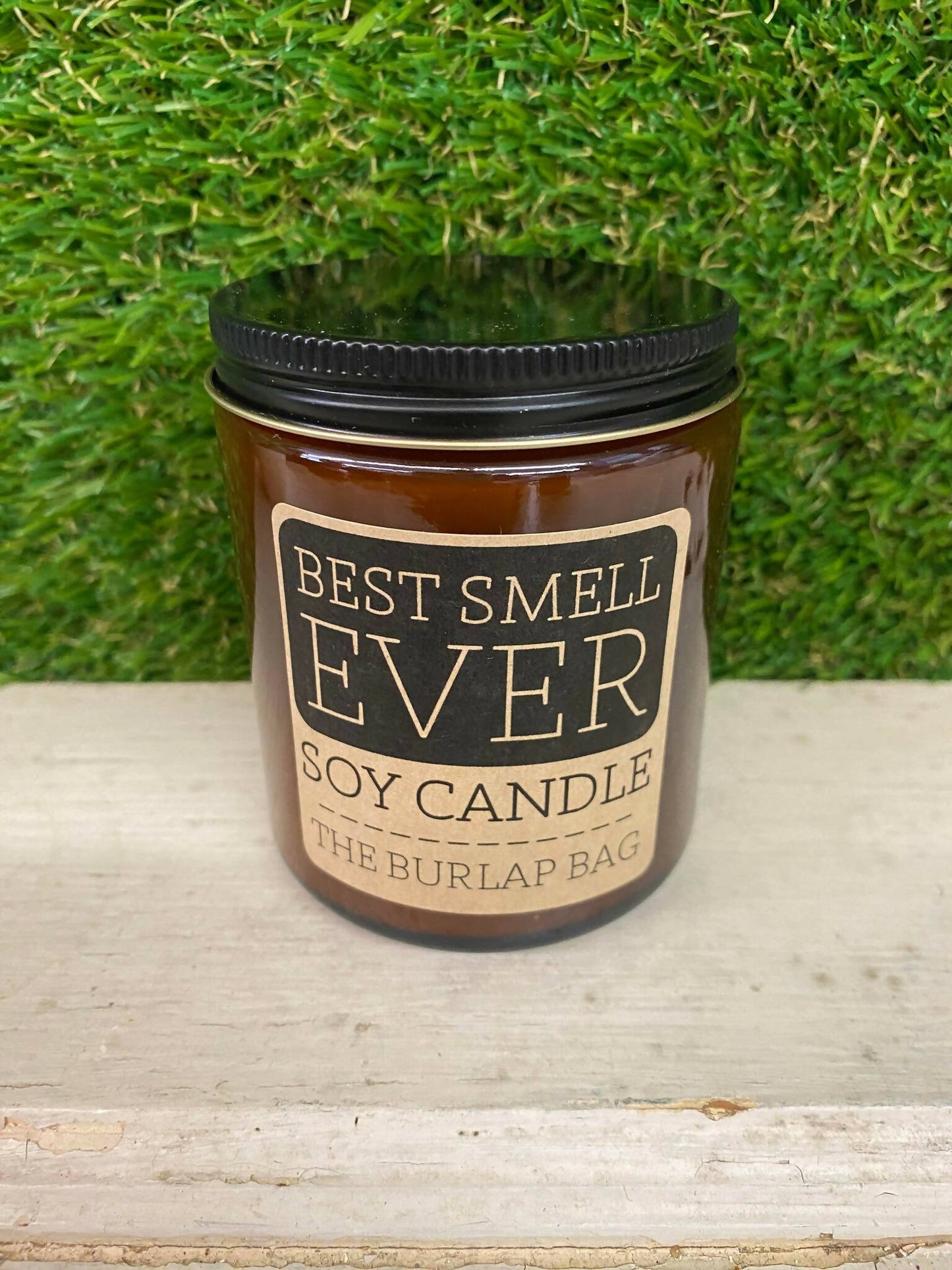 burlap bag best smell candle