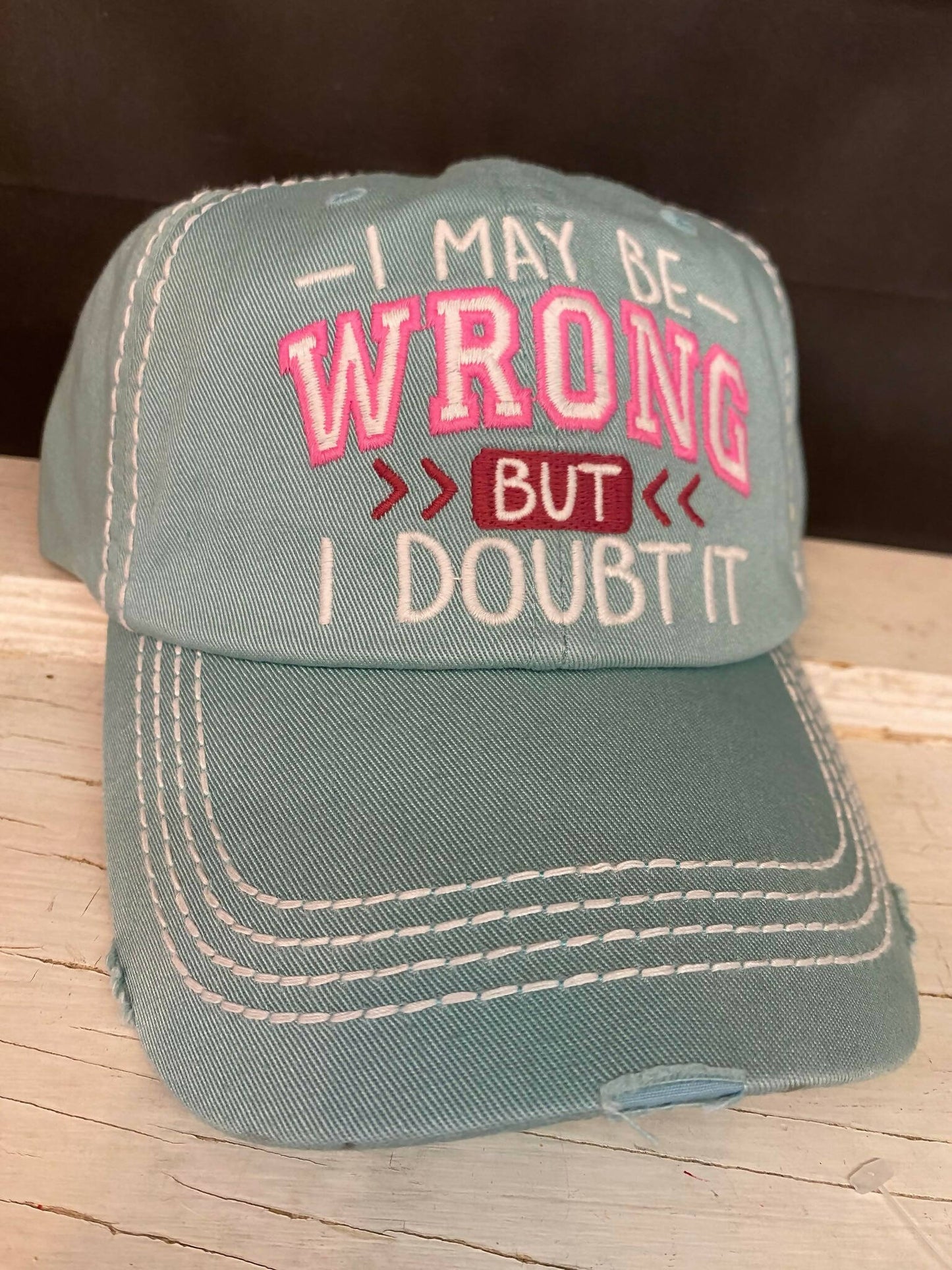 I May Be Wrong Cap
