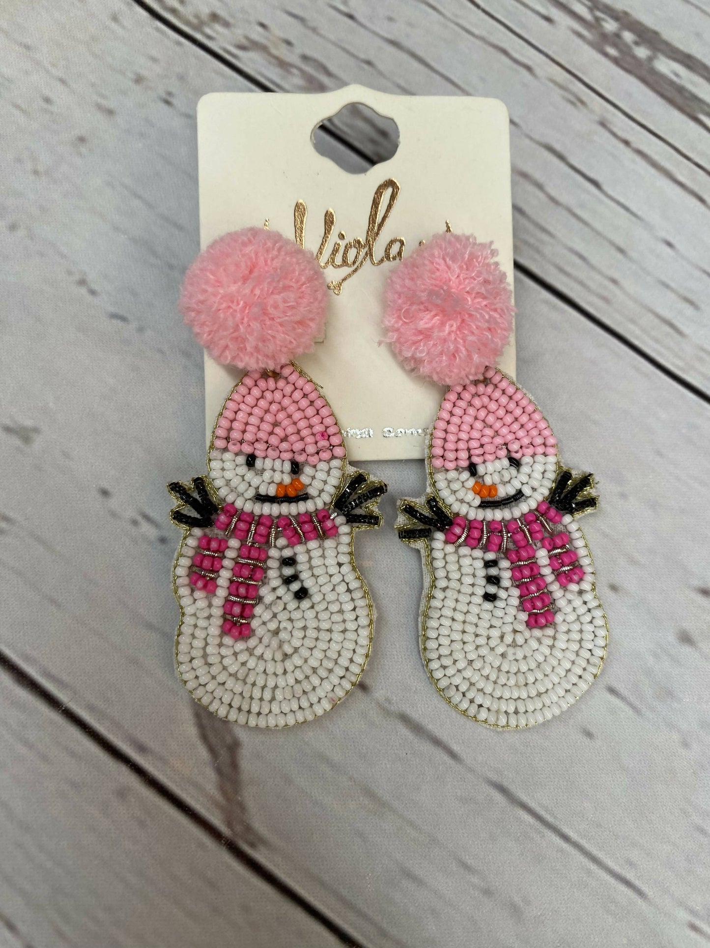 Pink Frosty Snowman ER