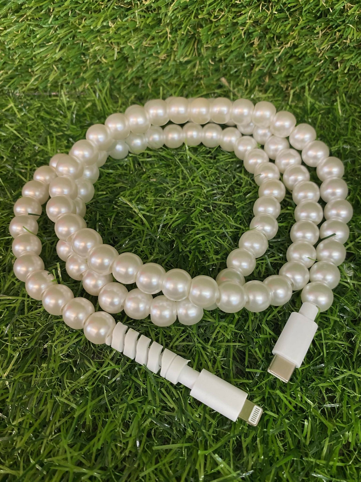 Pearl Beaded Chargers