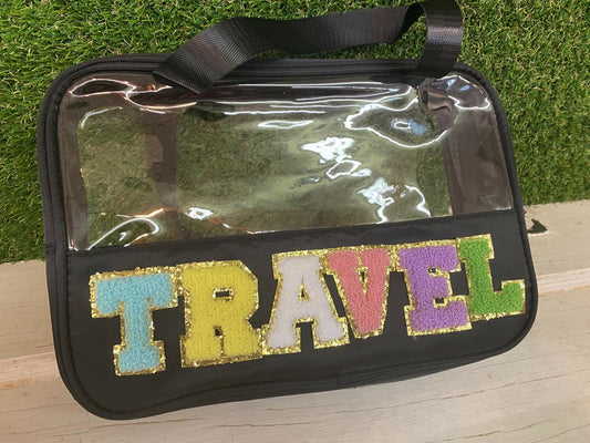 Clear Travel Letter Bag