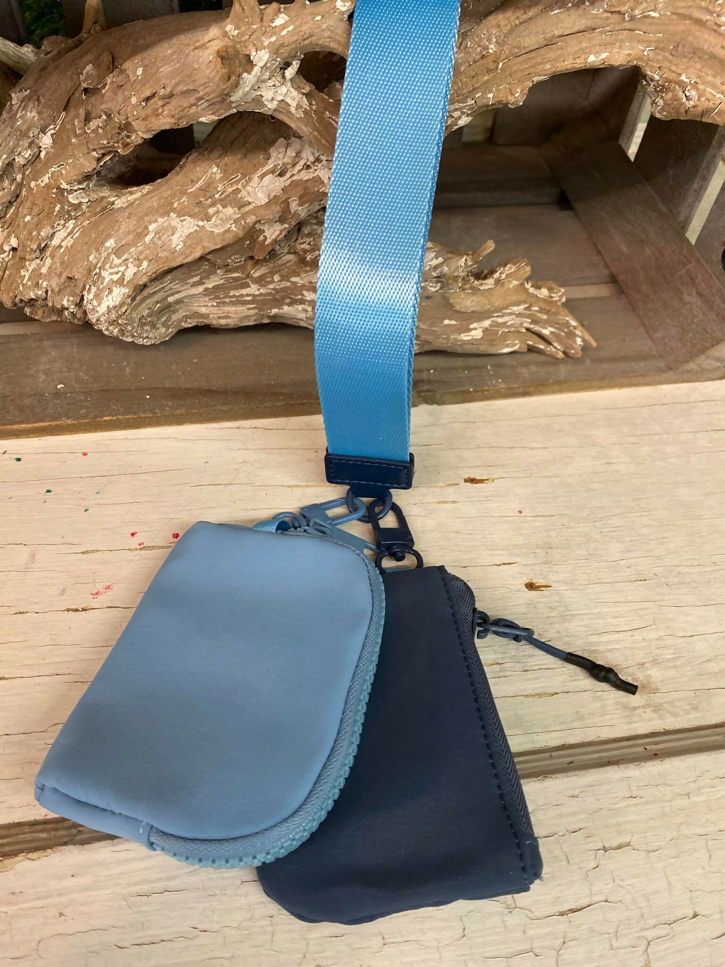 Dual Pouch Wristlet