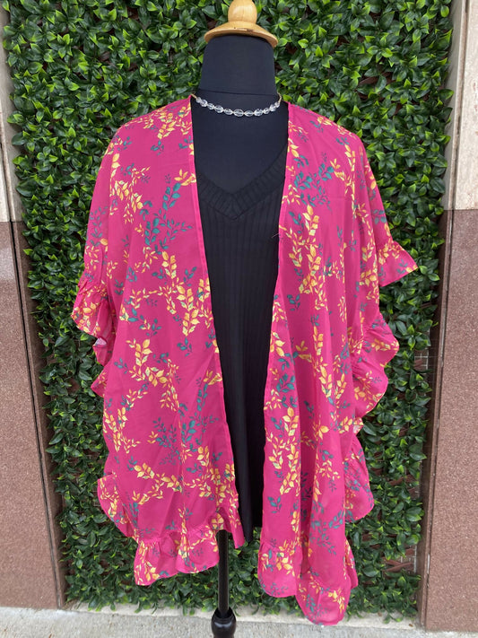 Alaia Fushia Kimono