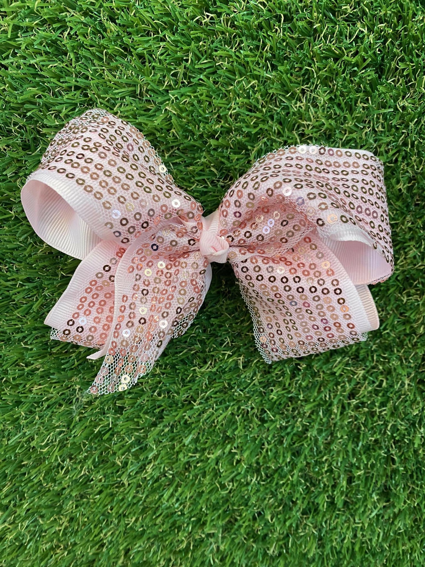 sequin bows