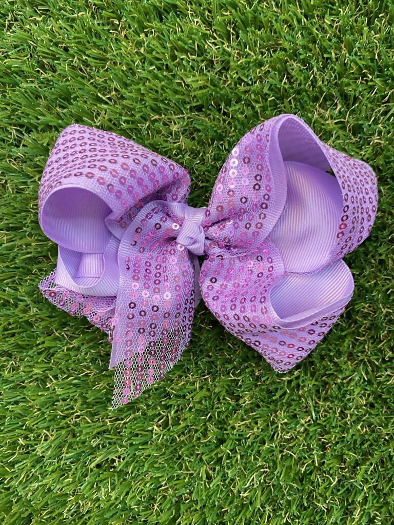 sequin bows