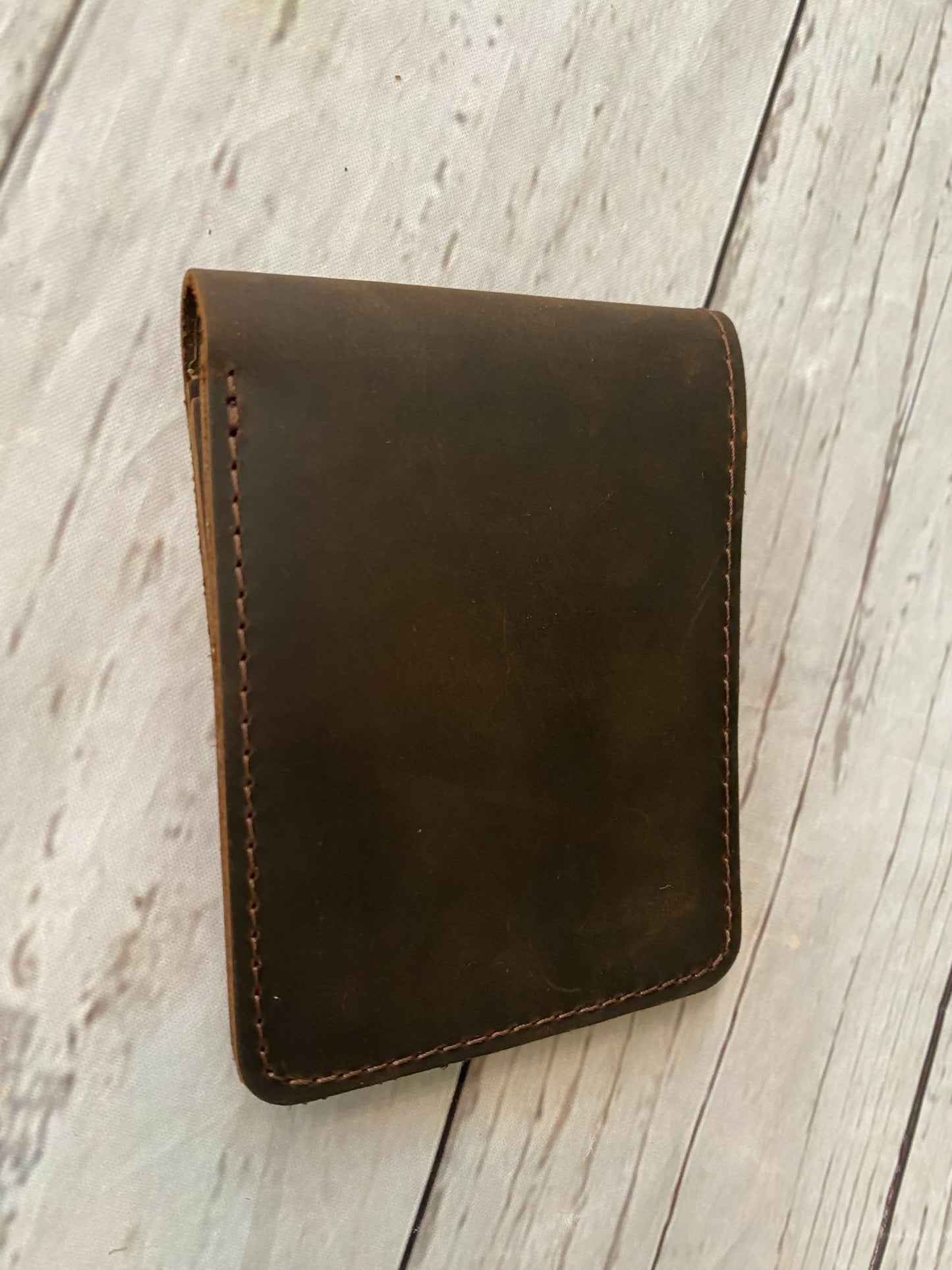 Genuine Leather Bifold Wallet