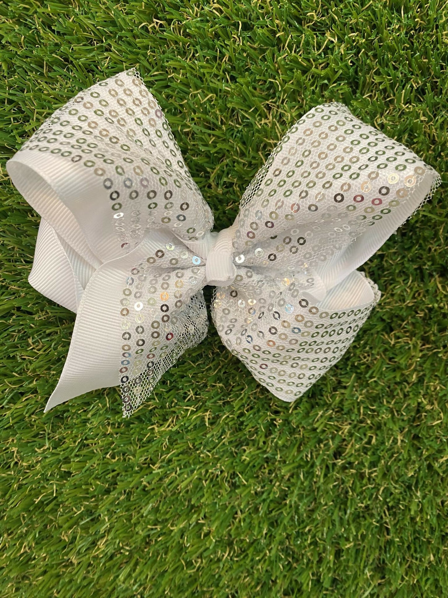 sequin bows