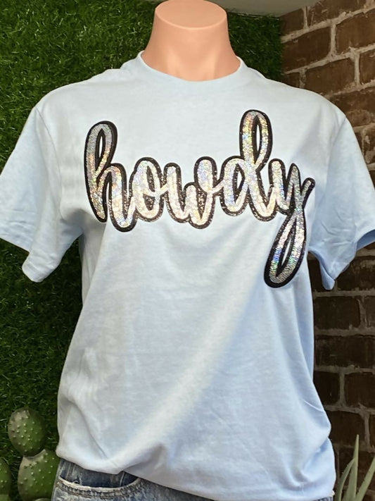 Silver Howdy T-shirt