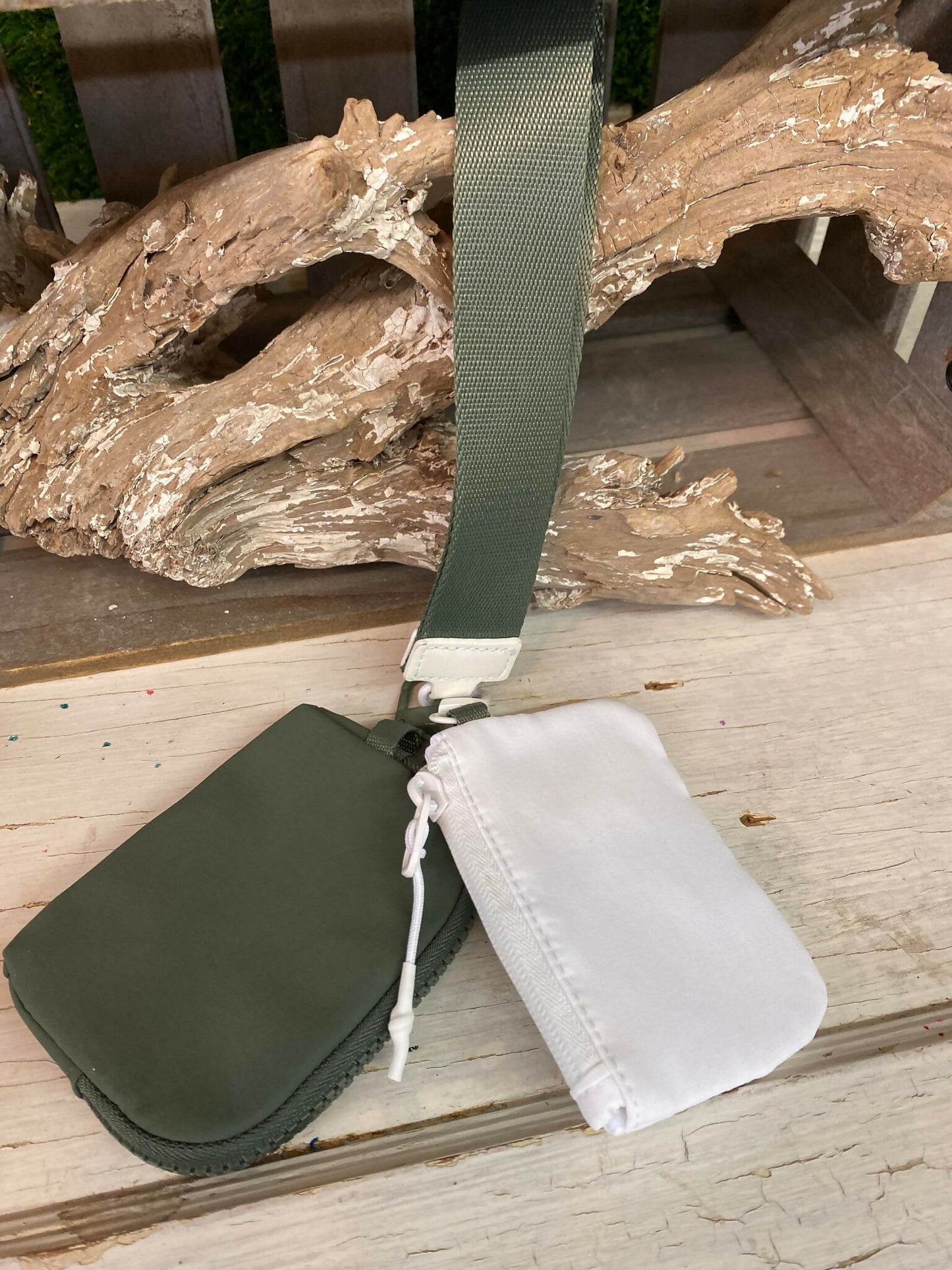 Dual Pouch Wristlet