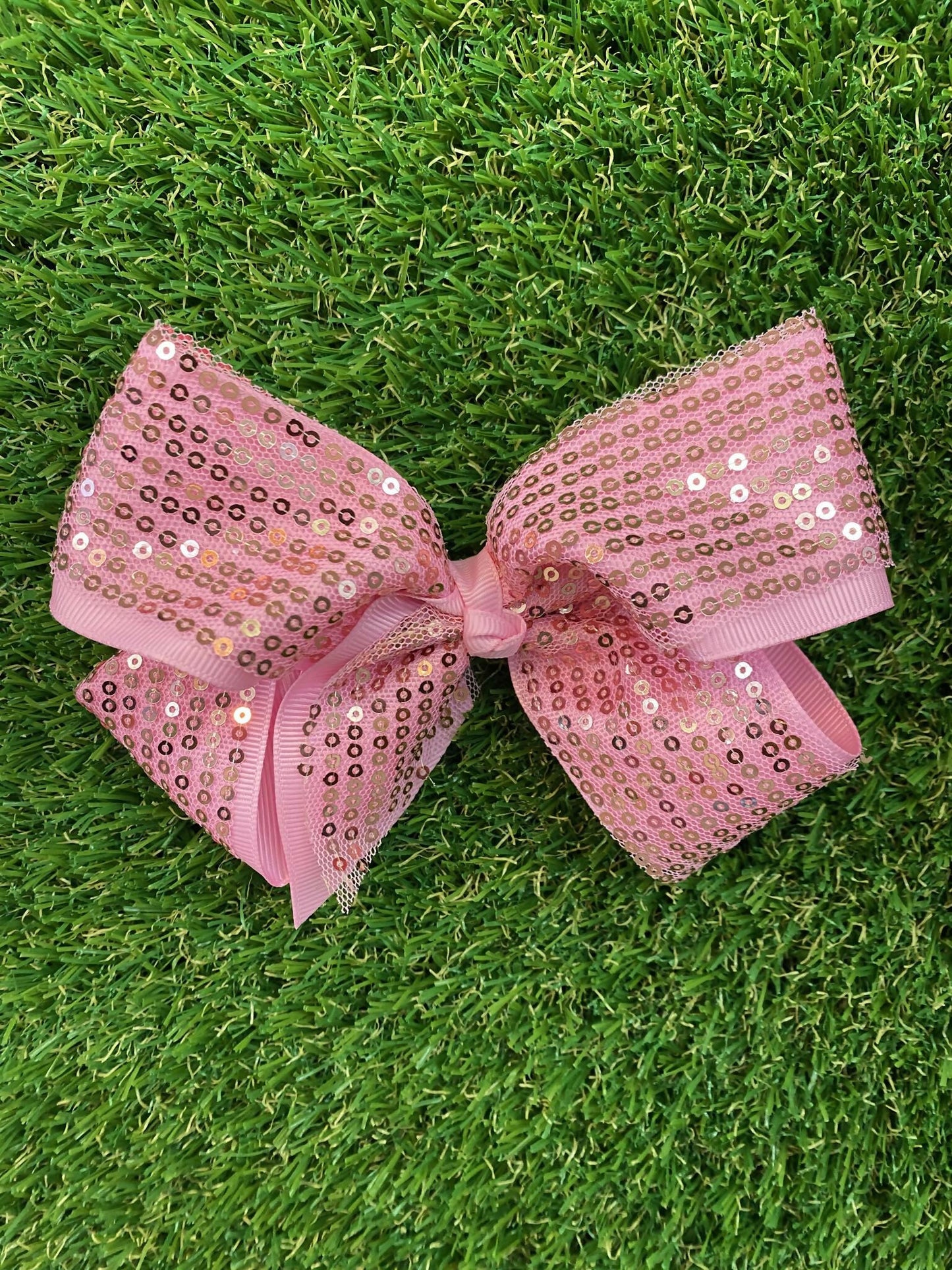 sequin bows