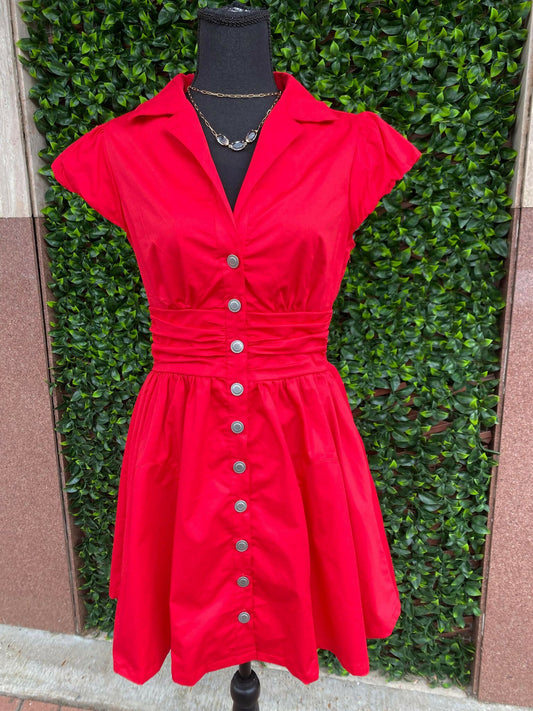 Marisol Red Dress