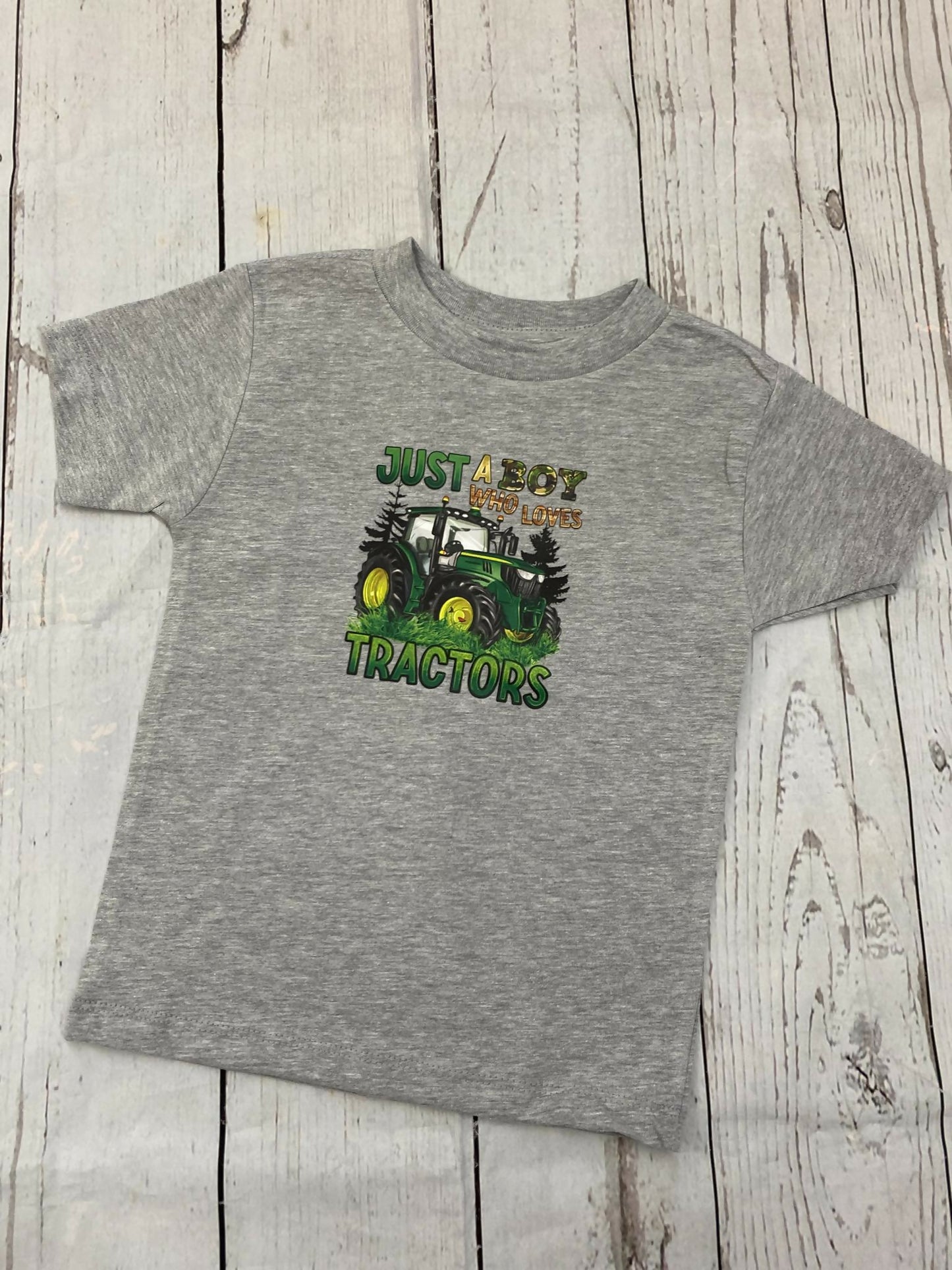 Boy Tractors T-Shirt