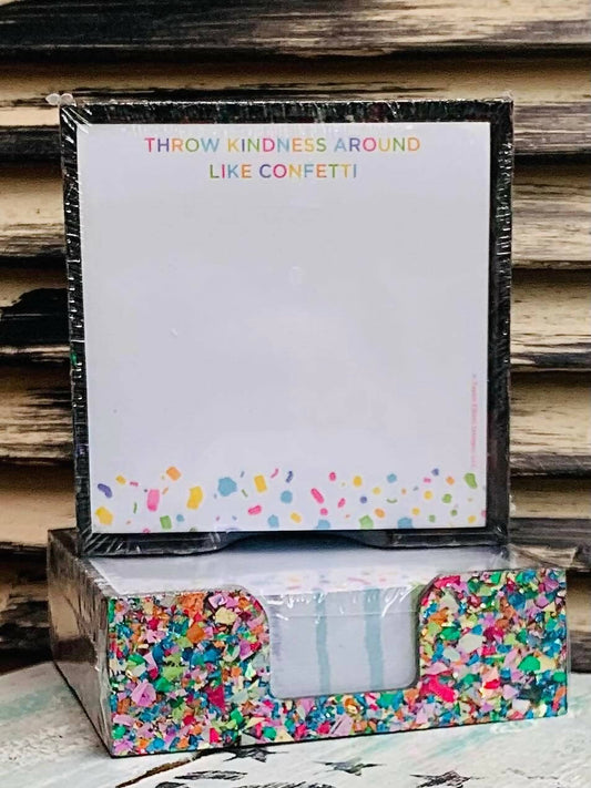 Confetti Sticky Note Holder