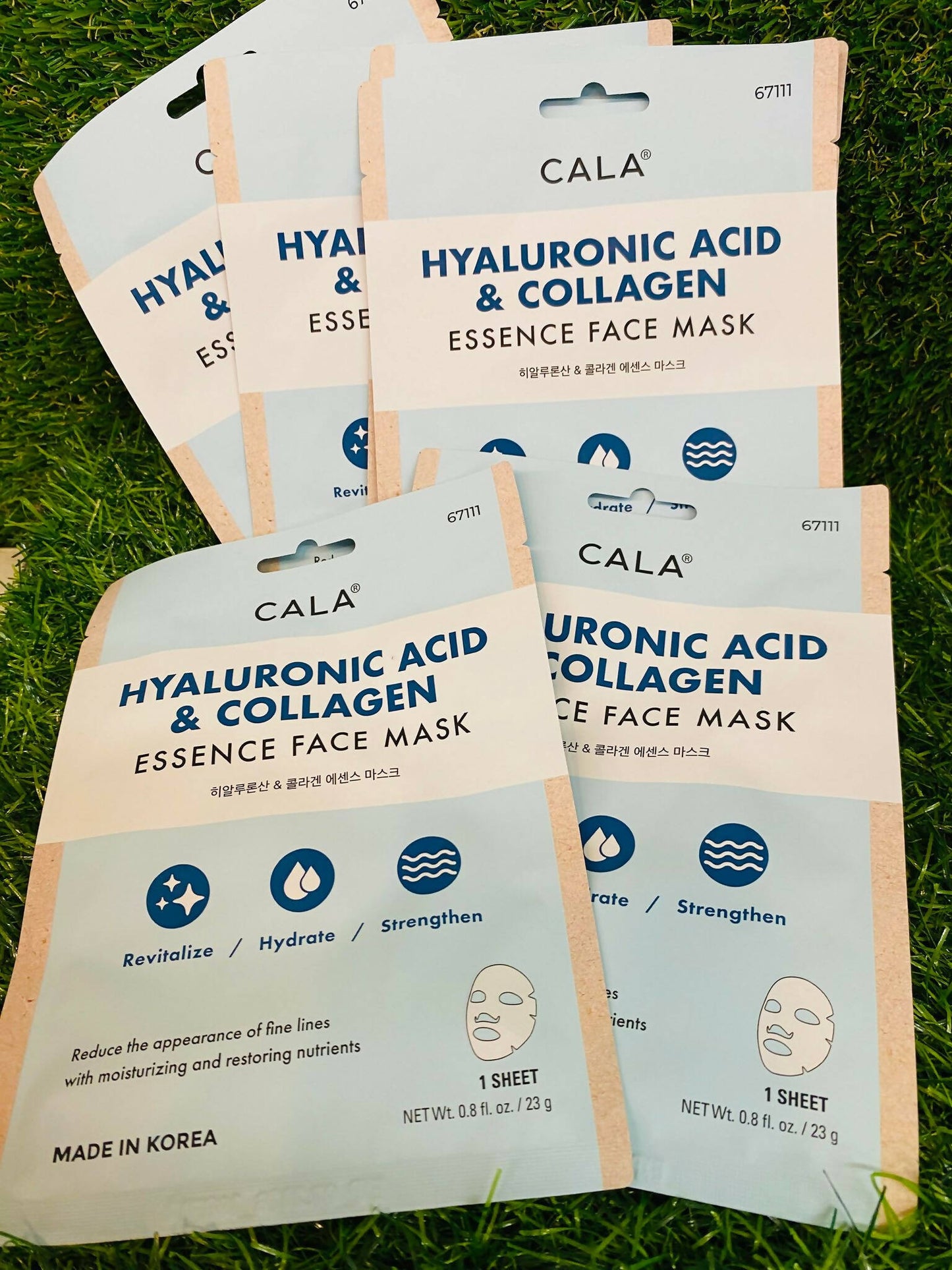 Hyaluronic Acid & Collagen Essence Face Mask