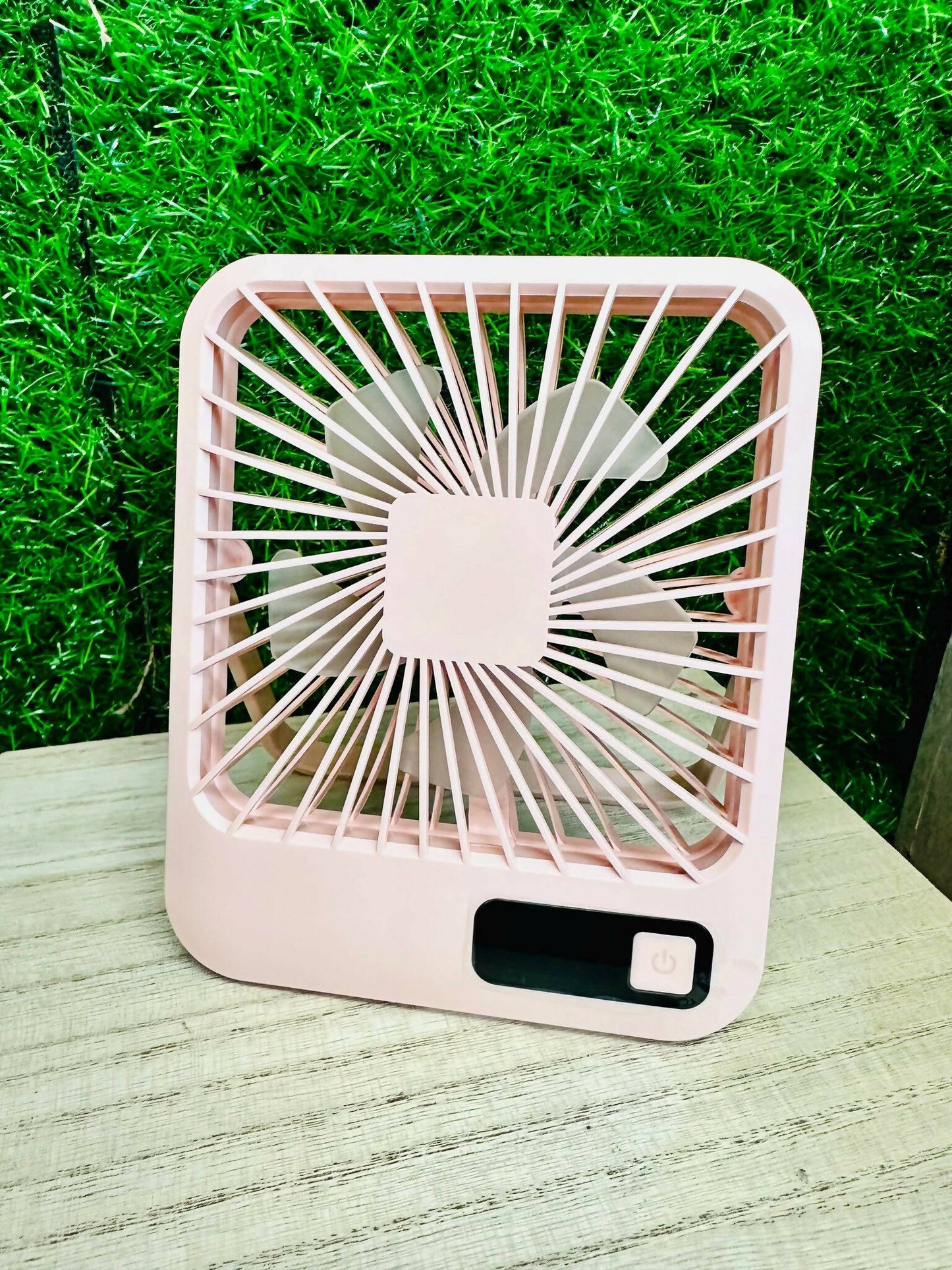 Thin Desktop Fan Mini- Pink
