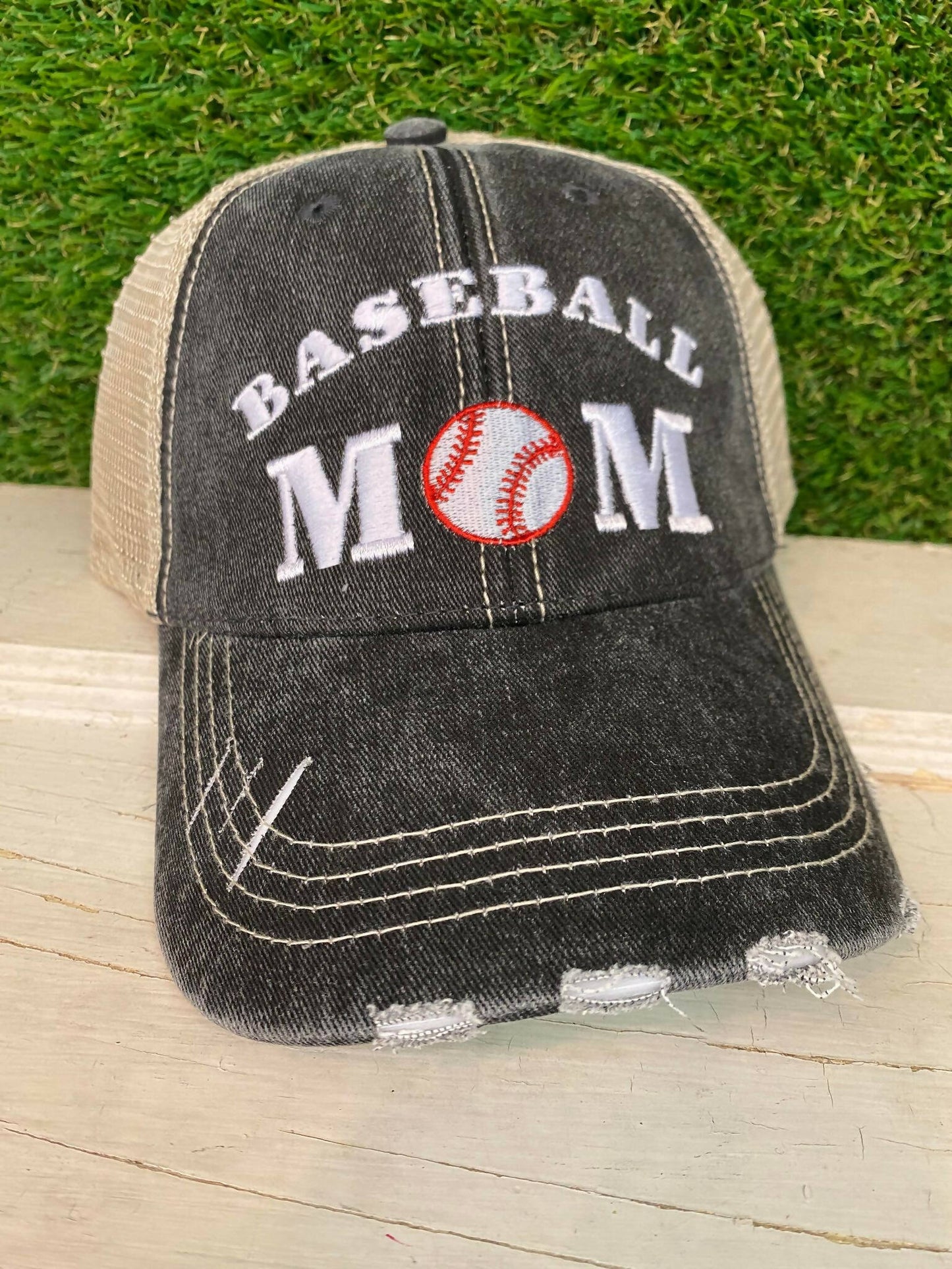 Baseball Mom Cap