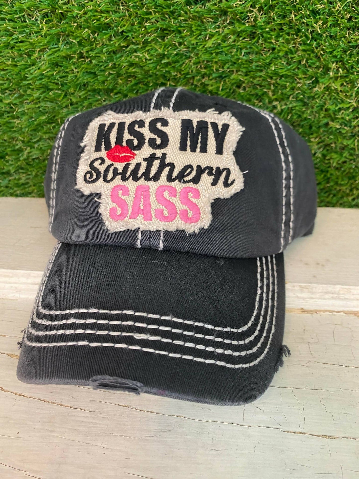 Kiss My Southern Sass Cap