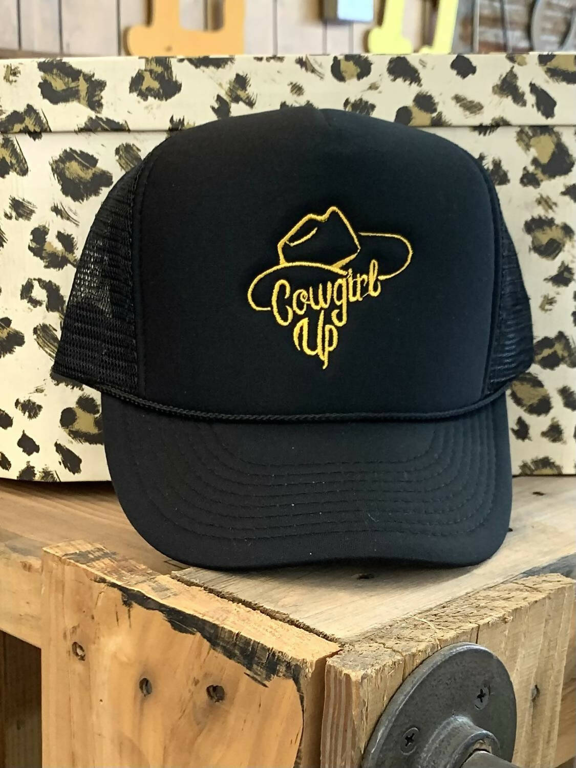 Cowgirl Up Trucker Cap
