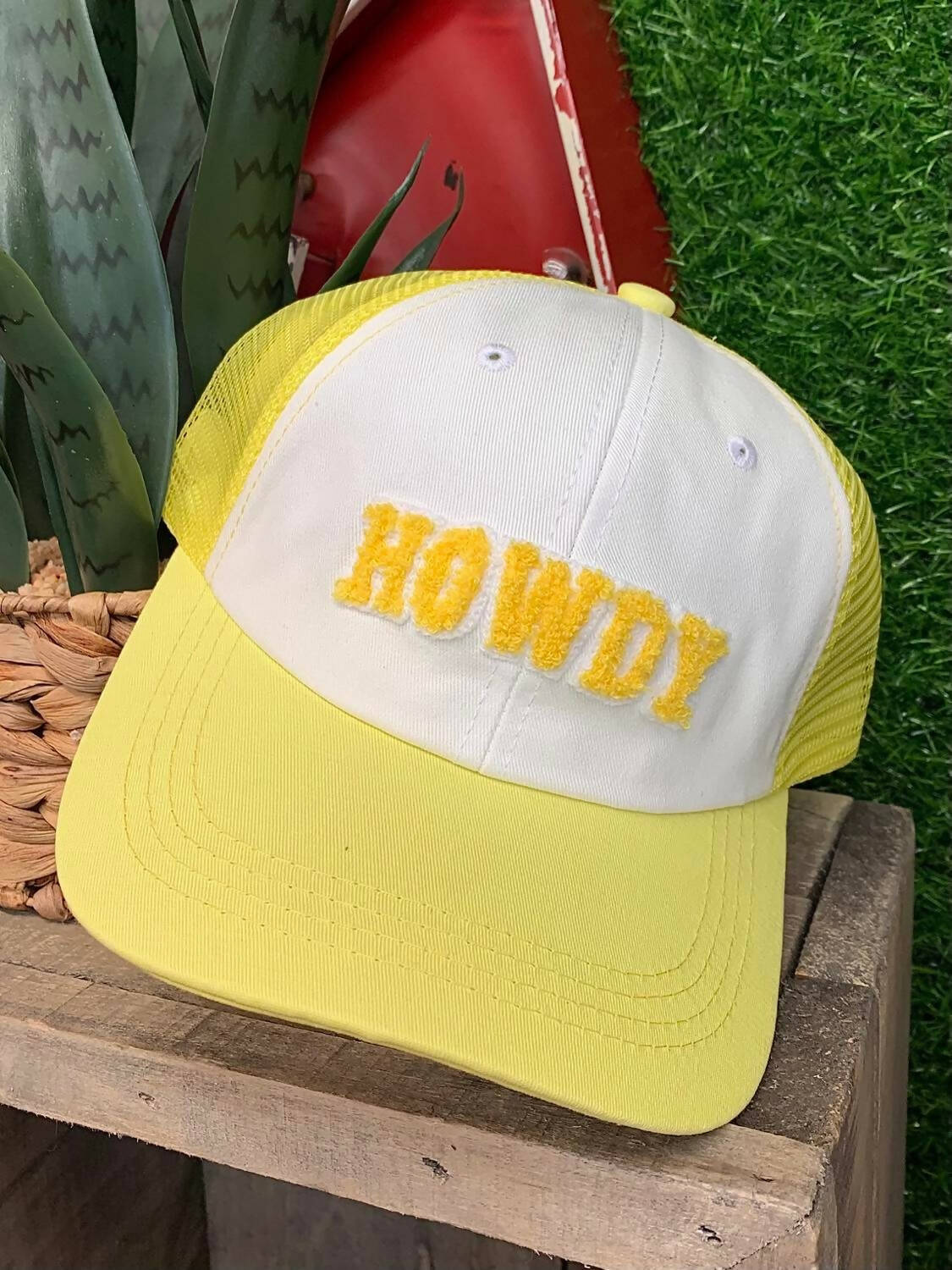 Howdy Yellow Cap